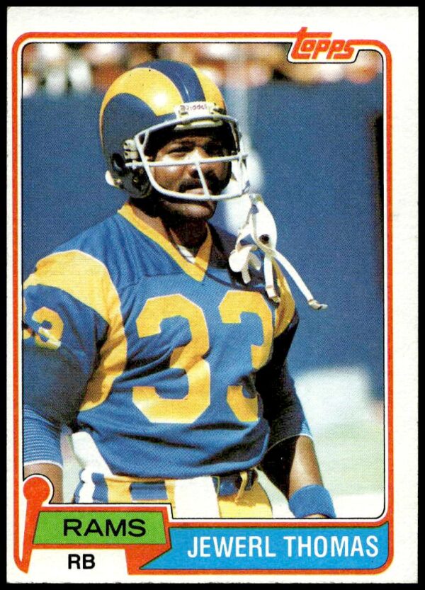 1981 Topps Jewerl Thomas #98 (Front)