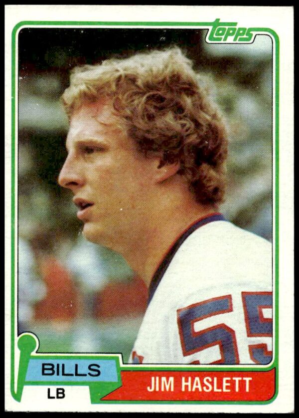 1981 Topps Jim Haslett #173 (Front)