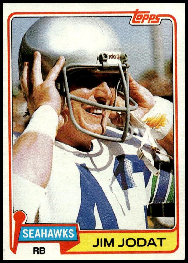 1981 Topps Jim Jodat #358 (Front)