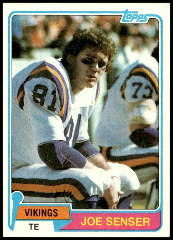 1981 Topps Joe Senser #217 (Front)