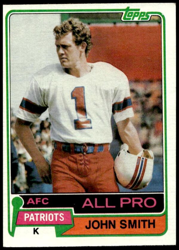1981 Topps John Smith #490 (Front)