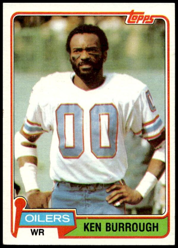 1981 Topps Ken Burrough #301 (Front)