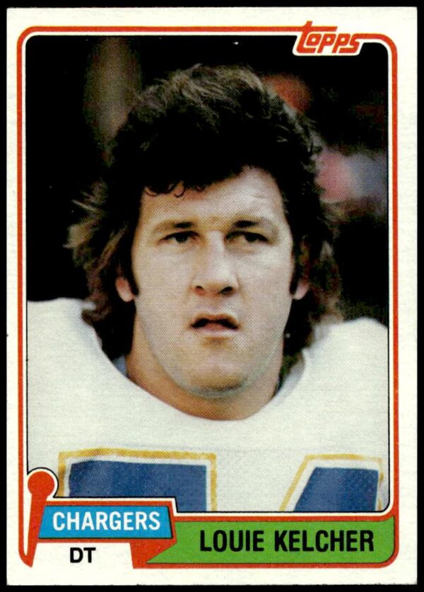 1981 Topps Louie Kelcher #23 (Front)
