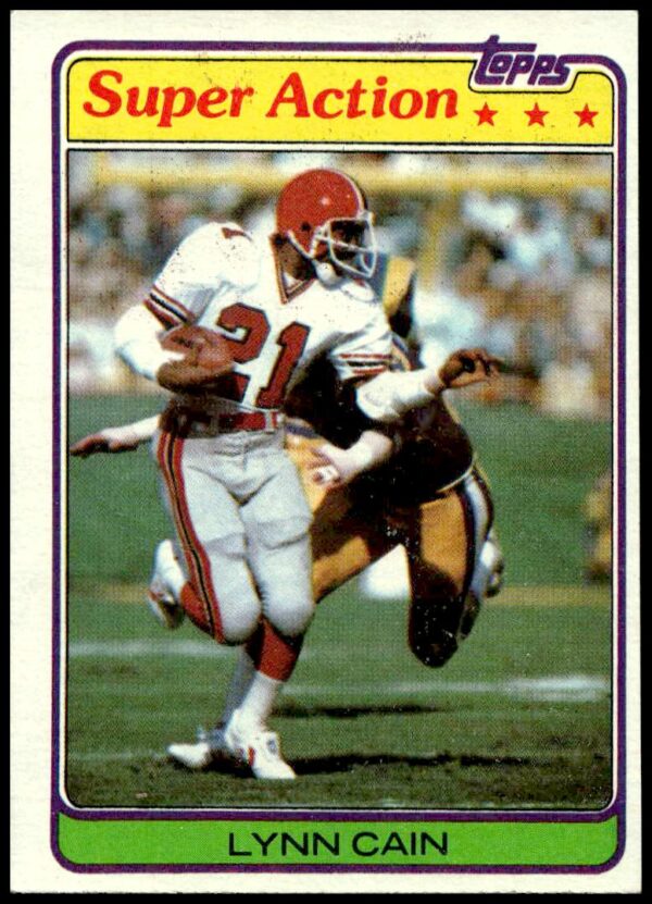 1981 Topps Lynn Cain #73 (Front)