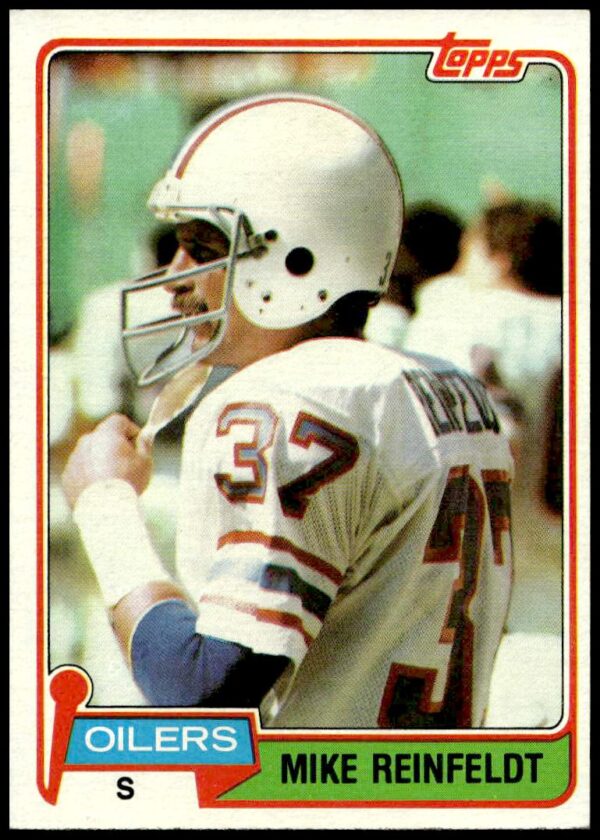1981 Topps Mike Reinfeldt #491 (Front)