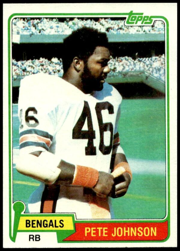 1981 Topps Pete Johnson #427 (Front)