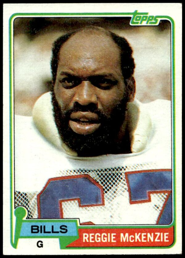 1981 Topps Reggie McKenzie #481 (Front)