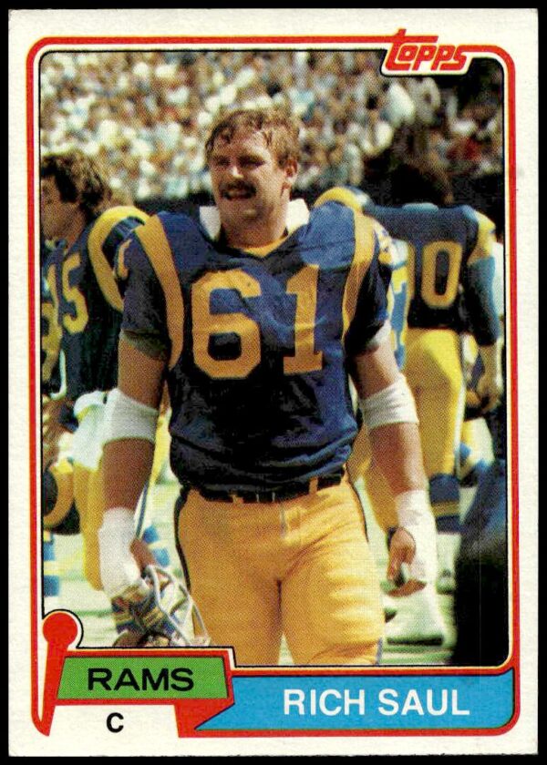 1981 Topps Rich Saul #141 (Front)