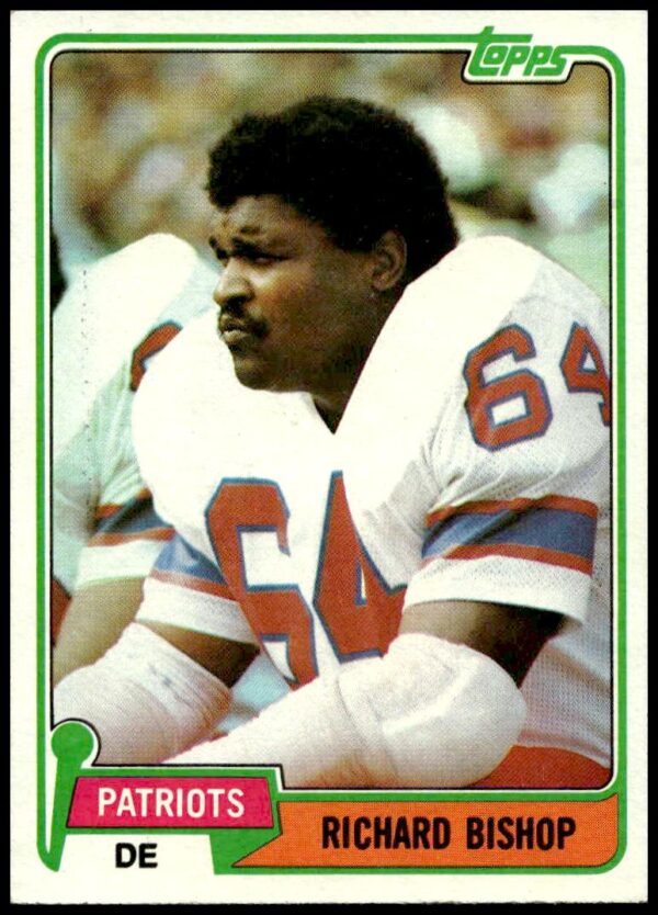 1981 Topps Richard Bishop #414 (Front)