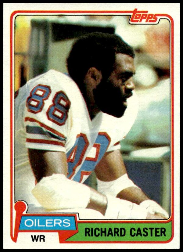 1981 Topps Richard Caster #471 (Front)