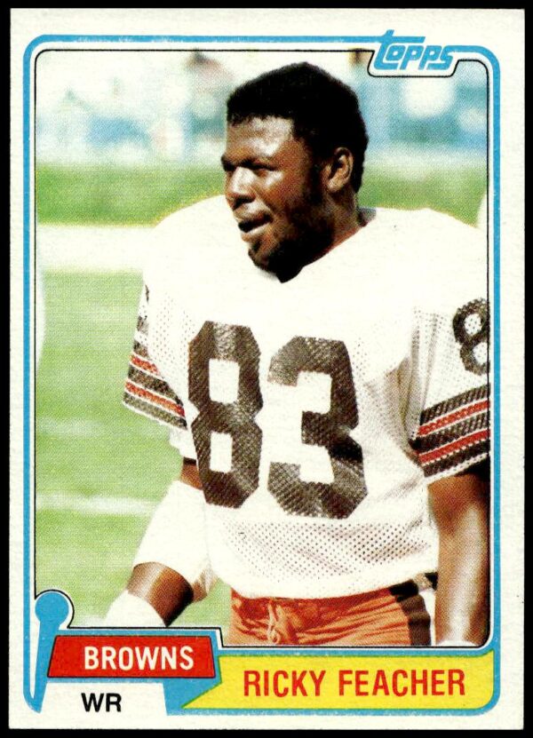 1981 Topps Ricky Feacher #196 (Front)