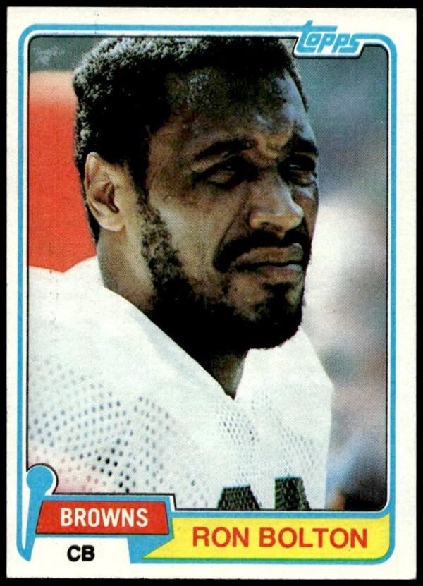 1981 Topps Ron Bolton #221 (Front)