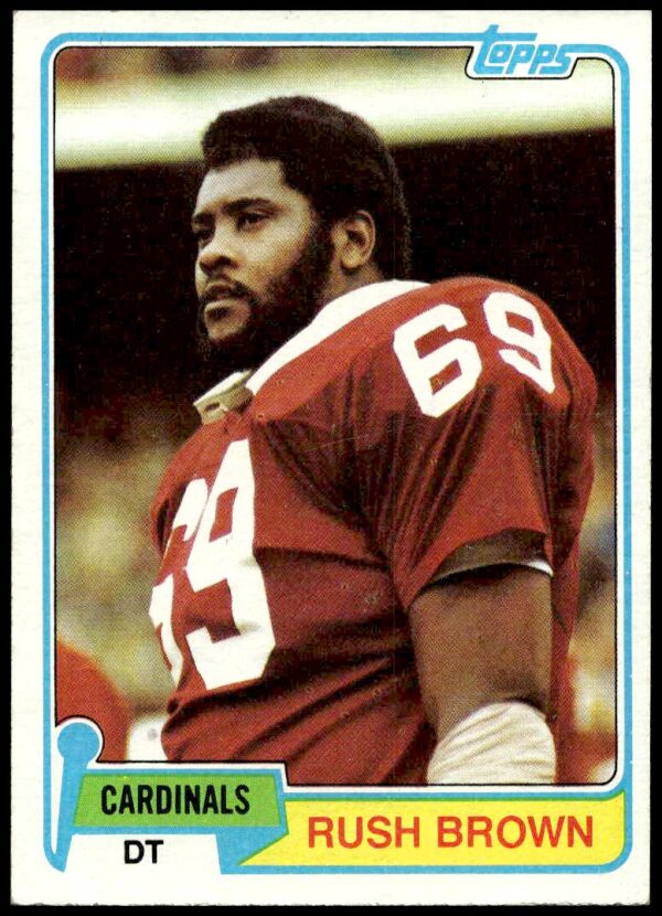 1981 Topps Rush Brown #54 (Front)
