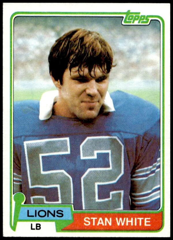 1981 Topps Stan White #27 (Front)