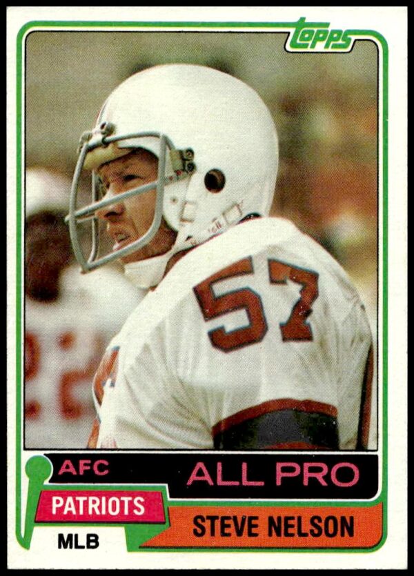 1981 Topps Steve Nelson #60 (Front)