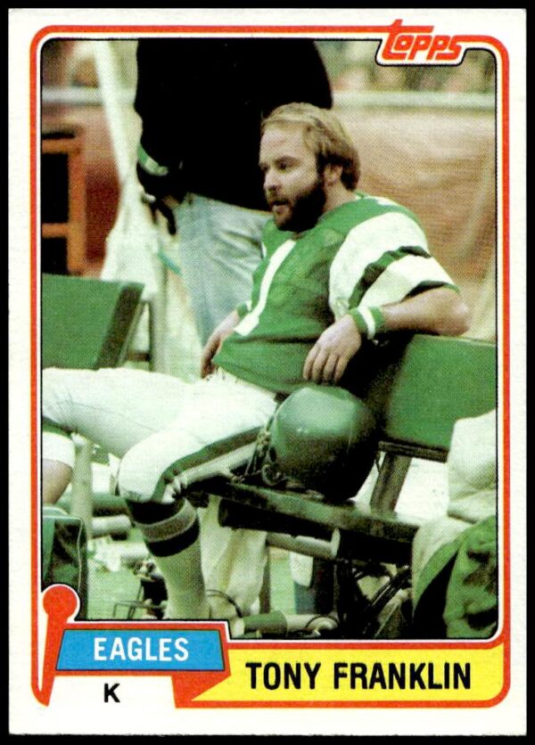 1981 Topps Tony Franklin #227 (Front)