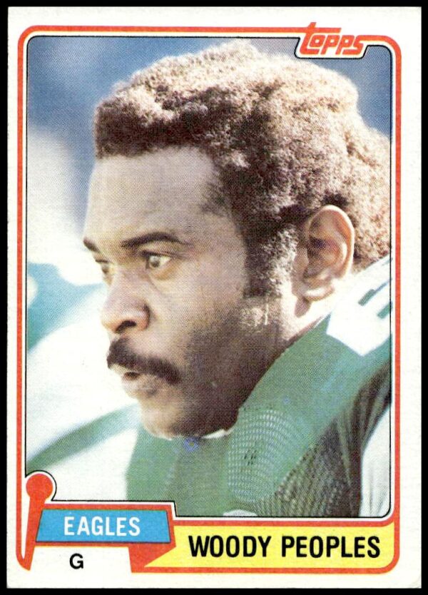 1981 Topps Woody Peoples #154 (Front)